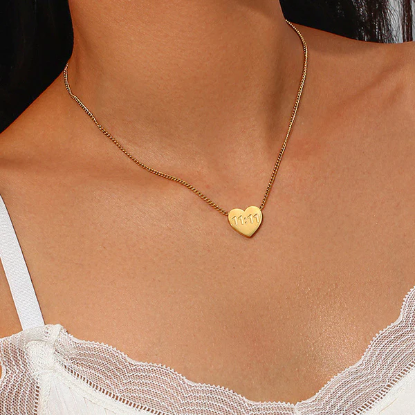 11.11 Heart Necklace - Image 3